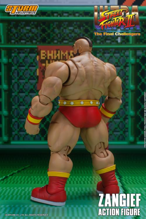 Storm Collectibles ZANGIEF Ultra Street Fighter 2 Action Figure Review 