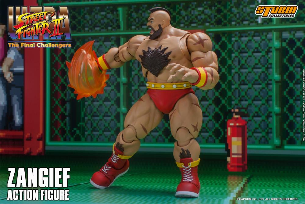 Storm Collectibles 1/12 Ultra Street Fighter II Zangief Scale