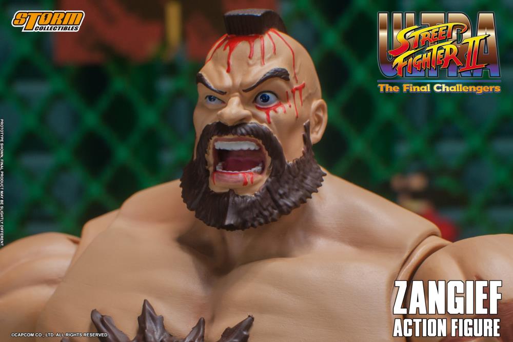  Storm Collectibles Street Fighter V: Zangief Special Edition  1/12 Scale Action Figure : Toys & Games