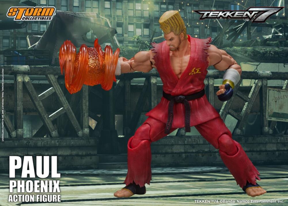 Tekken 7 Action Figurine 1/12 Paul Phoenix Special Edition Exclusive