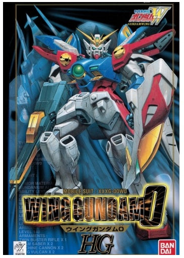 Gundam 1/100 HG Wing #4 XXXG-OOWO Wing Gundam Zero (0) Model Kit