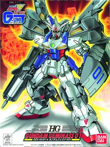 Gundam 1/144 HG G Unit #01 Gundam Wing Dual Story Gundam Geminass 01 Model Kit