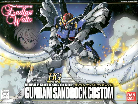 Gundam 1/144 HG EW-07 XXXG-01SR2 Sandrock Custom Wing Endless Waltz Model Kit