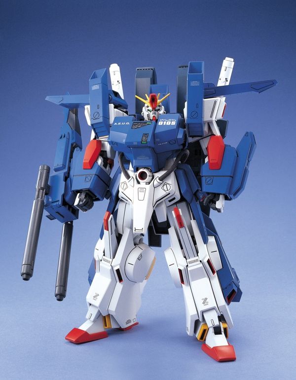 Gundam 1/100 MG ZZ Gundam FA-010S Full Armor ZZ Gundam Model Kit