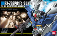 Gundam 1/144 HGUC #018 Stardust Memory Gundam GP01FB Full Burnern "Zephyranthes Full Vernian" 0083 Model Kit