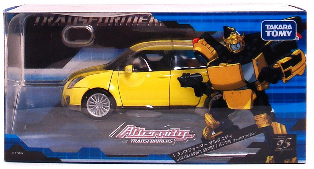 Transformers Alternity A-03 Bumblebee Suzuki Swift Sport [Champion Yellow]