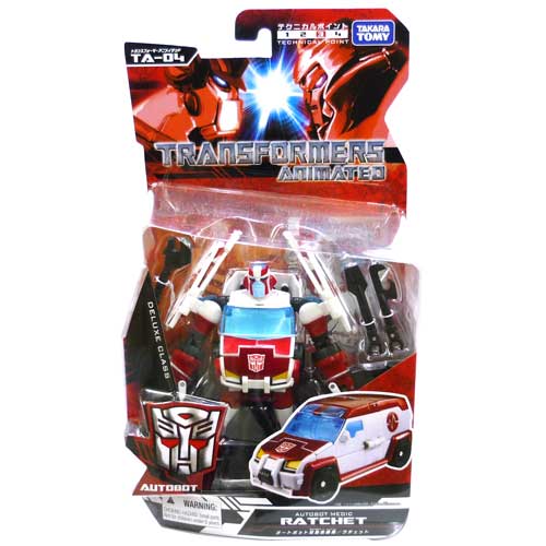 Japanese Transformers Animated - TA-04 Ratchet