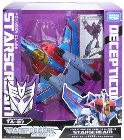 Japanese Transformers Animated - TA-07 Starscream