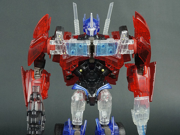 Transformers Prime Voyager Clear Optimus Prime First Edition Tokyo Toy Show 2012 Exclusive Takara