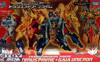 Transformers Prime Arms Micron Optimus Prime & Gaia Unicron With Micron Arms Gift Set AM-01 AM-19