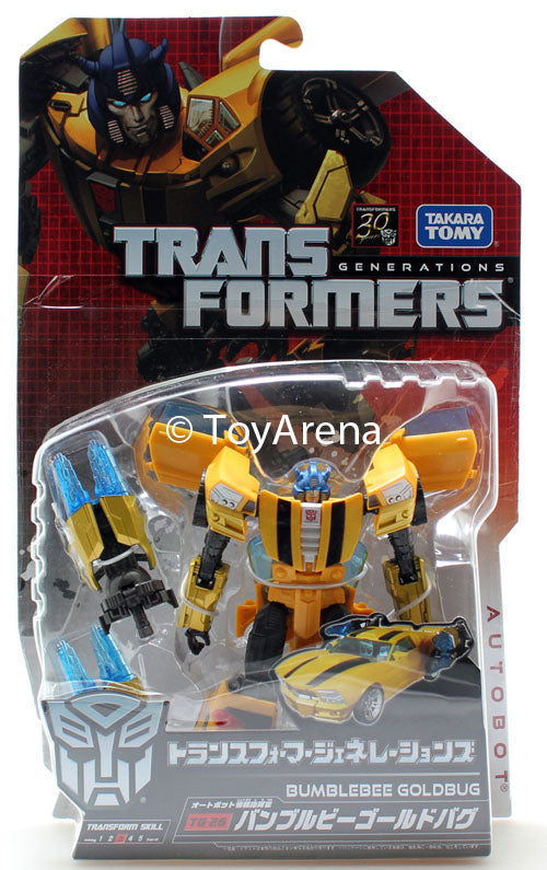 Transformers Generations TG-26 Bumblebee Gold Bug Autobot Fall of Cybertron Action Figure