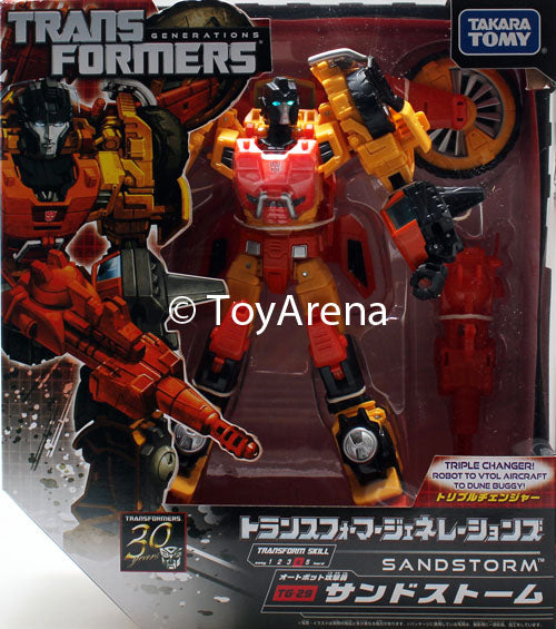 Transformers Generations TG-29 Sandstorm Autobot Fall of Cybertron Action Figure