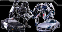 Transformers DOTM APS-03 Deception Barricade & Soundwave Asia Premium Series Exclusive Action Figure