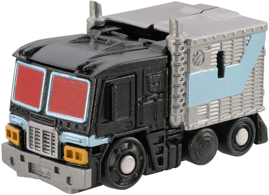 Q Transformers Series QT-33 Black Optimus Prime Convoy Action Figure 2