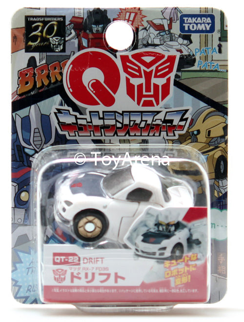 Q Transformers Series 06 QT-22 Drift Mazda RX-7 FD3S Action Figure