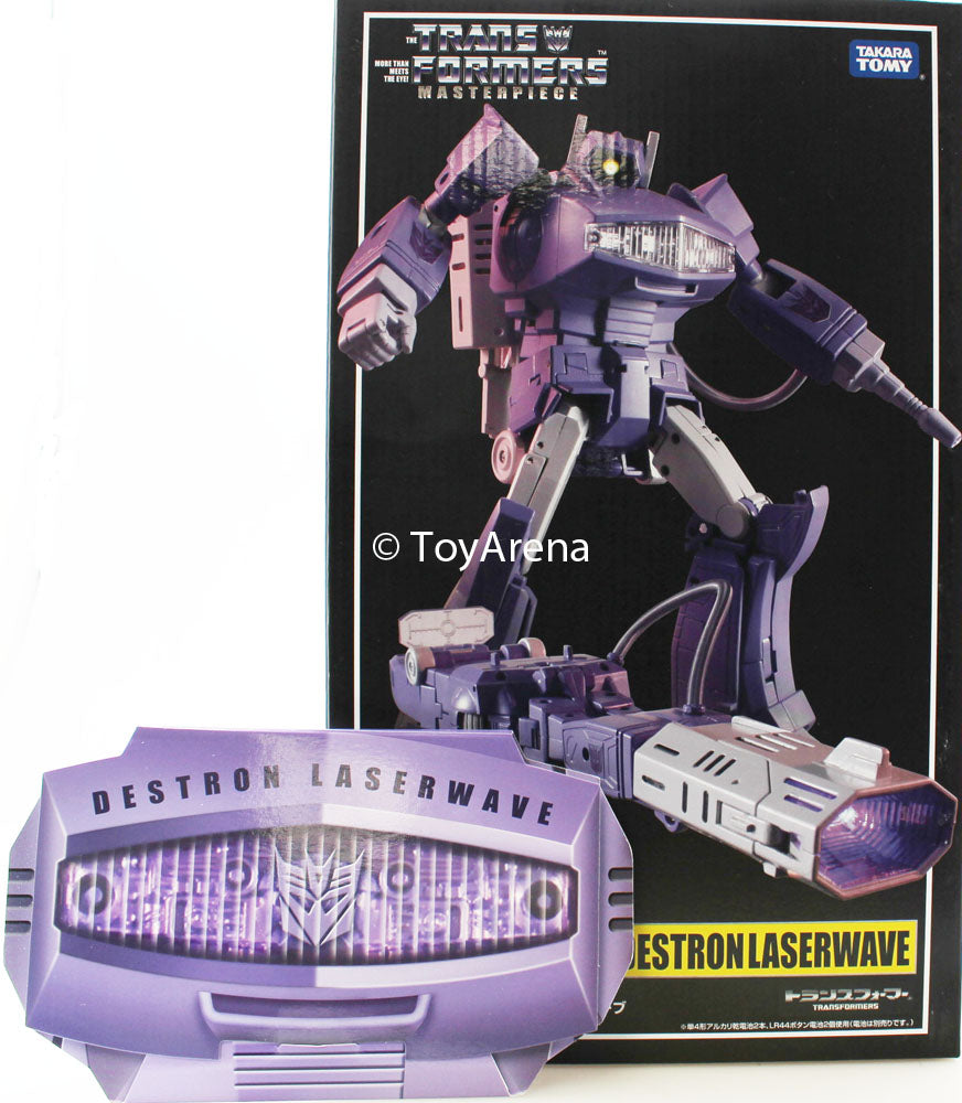 Transformers Masterpiece MP-29 Shockwave (Laserwave) Action Figure + Collectors Coin