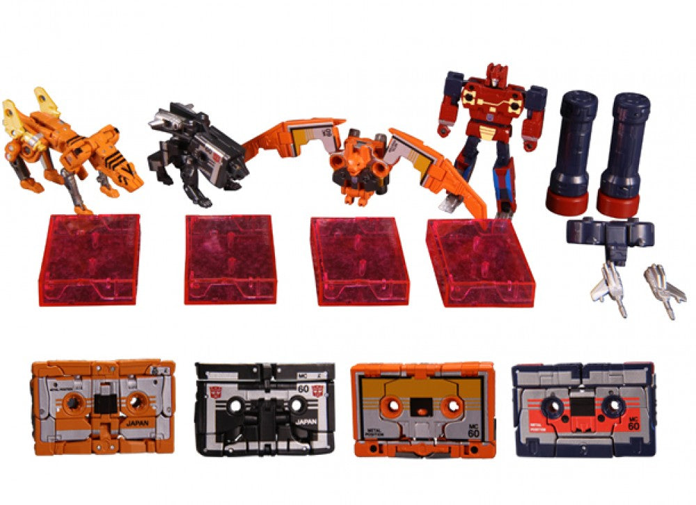 Transformers Masterpiece MP-15/16-E Cassettbot vs Cassettron