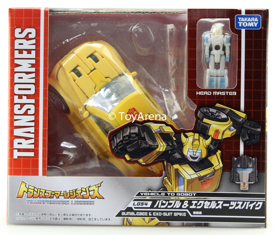 Transformers Legends LG-54 Bumblebee with Exo-Suit Spike Action Figure