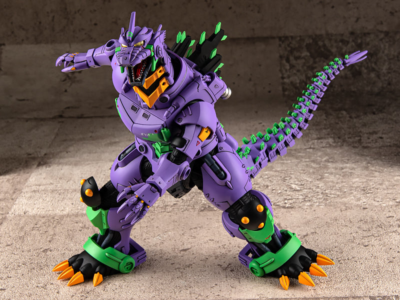 Aoshima ACKS Godzilla Vs. Evangelion Type-3 Kiryu EVA Unit-01 Color Ver. Model Kit Exclusive