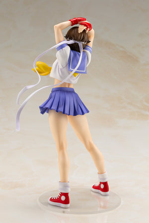 Kotobukiya Bishoujo Street Fighter Sakura (Round 2) Statue Figure 5