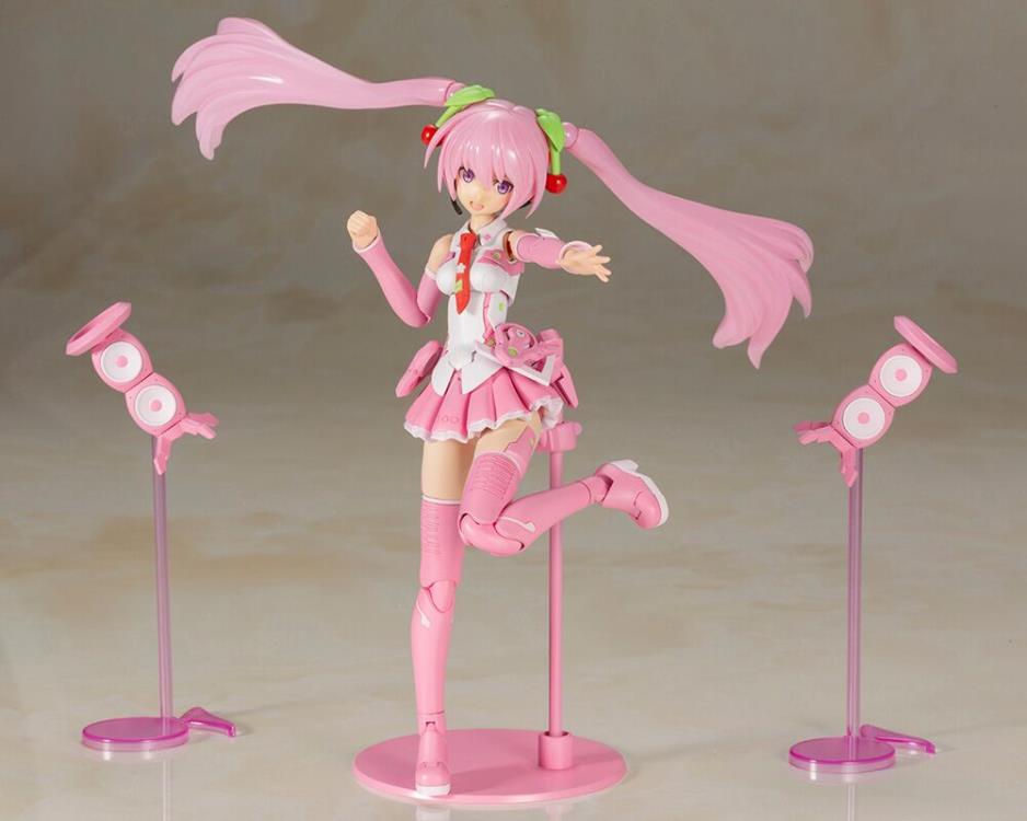 Kotobukiya Frame Music Girl Sakura Miku Model Kit 6