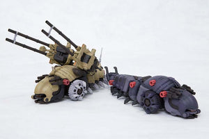 Kotobukiya 1/72 Zoids HMM Molga AA & Molga Carrier EMZ-15 (Reissue) Scale Model Kit 1