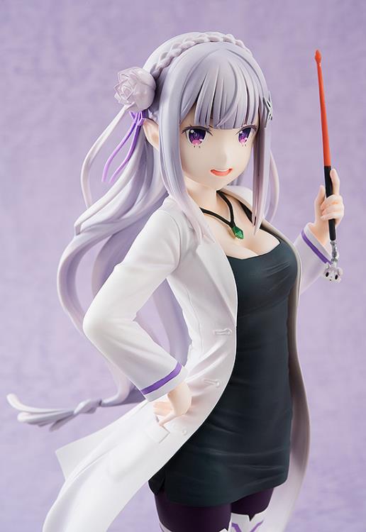 Kadokawa 1/7 Re:Zero Starting Life in Another World Emilia (High School Teacher Ver.) Scale Statue Figure