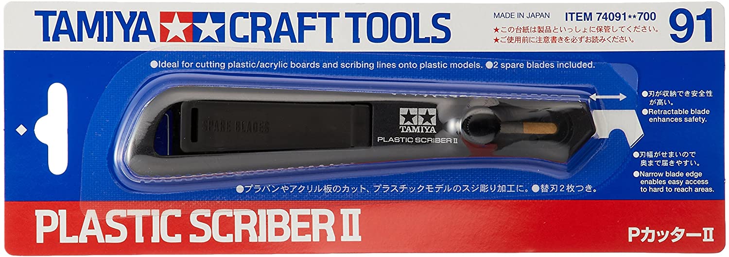 Tamiya Craft Tools Plastic Scriber II for Plastic Model Kit