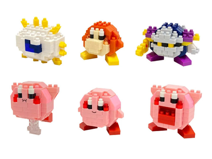Kawada Nanoblock Kirby Buildable Kirby Assorted Characters Building Blocks Figure