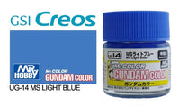 Mr. Hobby Mr. Color Gundam Color UG14 MS Light Blue Semi Gloss 10ml Bottle