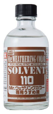 Mr. Hobby Mr. Weathering Color Solvent 110 110ml WCT101 WCT-101