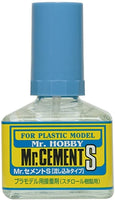 Mr. Hobby Mr. Cement S (Extra Thin) 40ml Paint Bottle MC129
