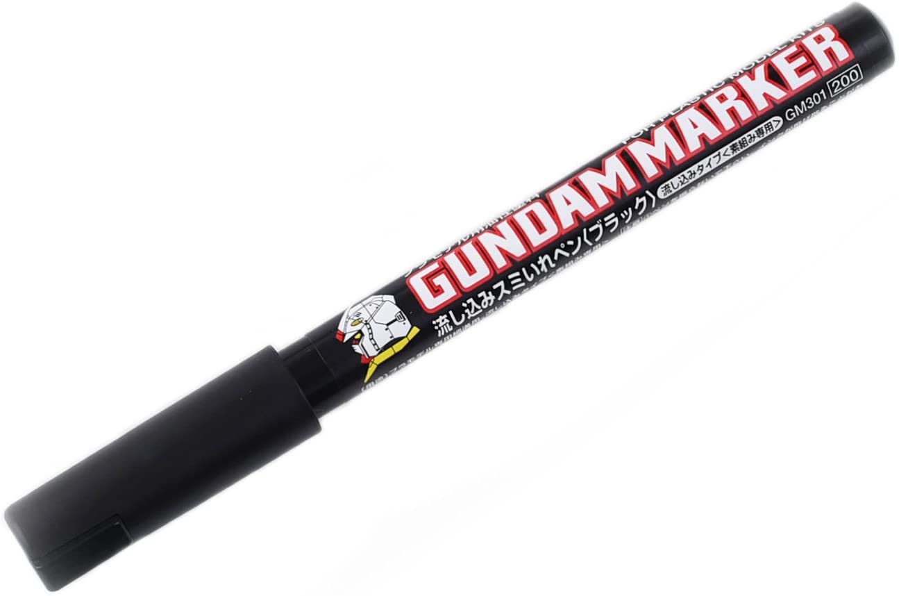 Gundam Marker GM301 Black - Pour Type