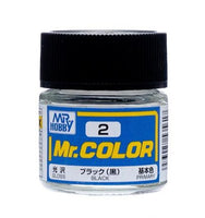 Mr. Hobby Mr. Color C2 Gloss Black 10ml Bottle