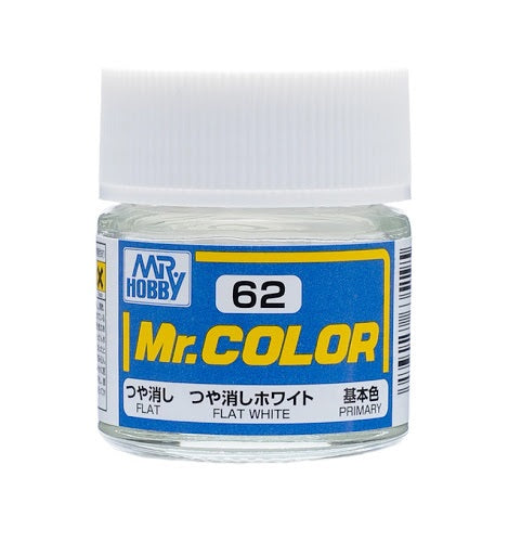 Mr. Hobby Mr. Color C62 Flat White 10ml Bottle