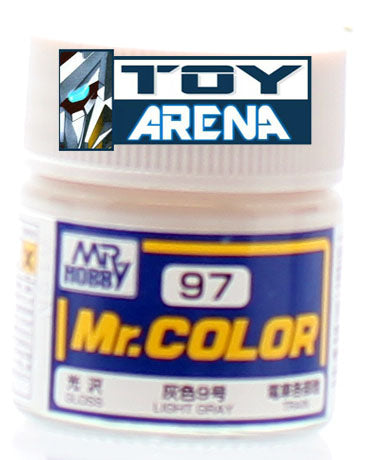 Mr. Hobby Mr. Color C97 Gloss Light Gray 10ml Bottle