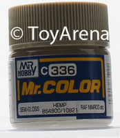 Mr. Hobby Mr. Color C336 Semi Gloss Hemp BS4800 18B21 10ml Bottle