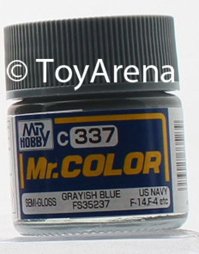 Mr. Hobby Mr. Color C337 Semi Gloss Grayish Blue FS35237 10ml Bottle