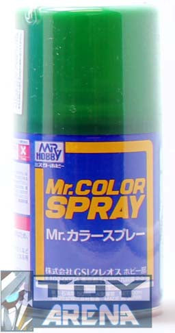 Mr. Hobby Mr. Color Spray S-06 Gloss Green 100ml Spray Can