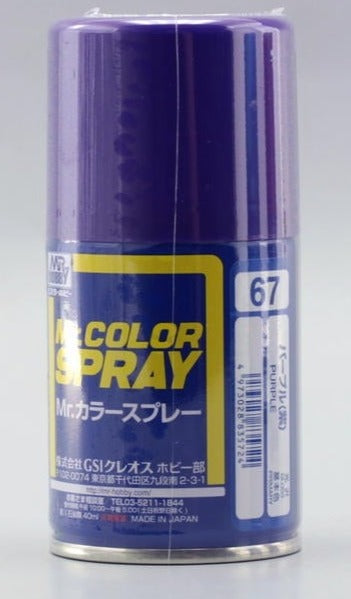 Mr. Hobby Mr. Color Spray S-67 Gloss Purple 40ml Spray Can