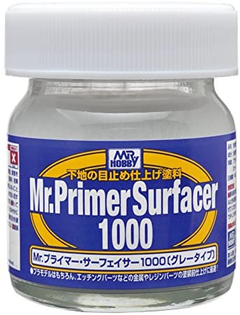 Mr. Hobby Mr. Primer Surfacer 1000 Bottle 40ml SF287 SF-287 Model Kit