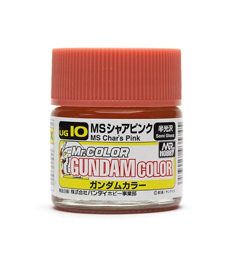 Mr. Hobby Mr. Color Gundam Color UG10 Char Pink Semi Gloss 10ml Bottle