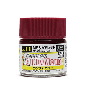 Mr. Hobby Mr. Color Gundam Color UG11 Char Red Semi Gloss 10ml Bottle