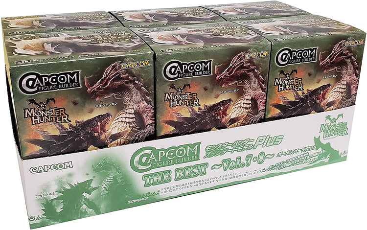 Capcom Figure Builder Monster Hunter The best Vol 7, 8 Trading Figures Box Set of 6 1