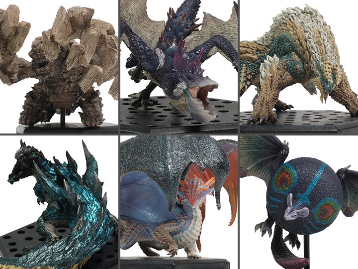 Capcom Figure Builder Monster Hunter Plus Vol 17 Trading Figures Box Set of 6