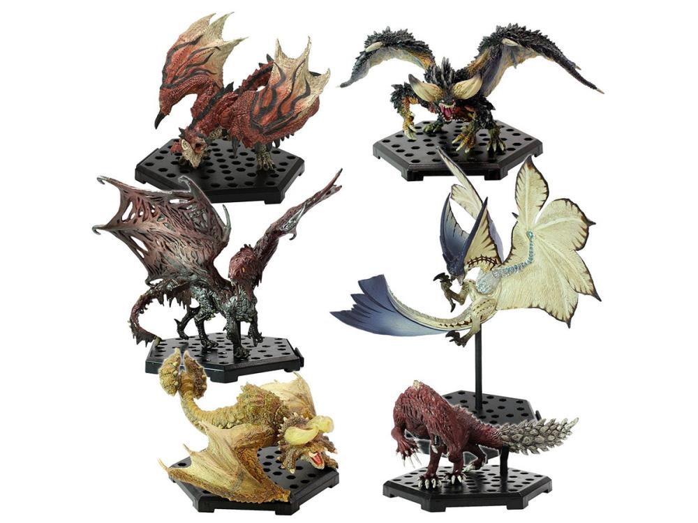 Capcom Figure Builder Monster Hunter Plus The Best Vol. 9,10,11 Trading Figures Box of 6