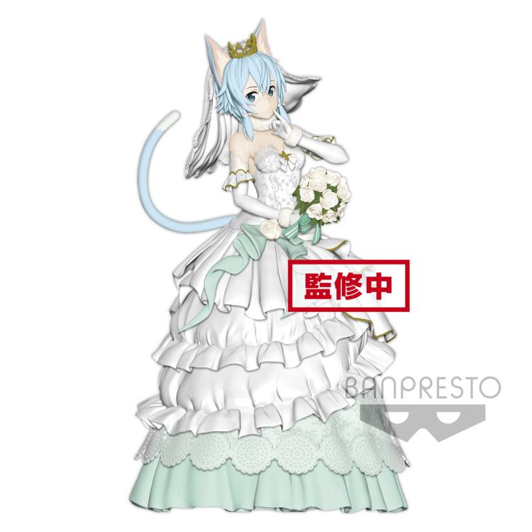 Banpresto EXQ Sword Art Online: Code Register Sinon (Wedding Ver.) Figure Statue