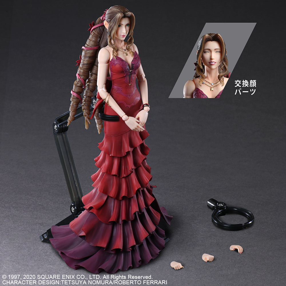 Final Fantasy VII Remake Aerith Gainsborough (Dress Ver.) Play Arts Kai Action Figure