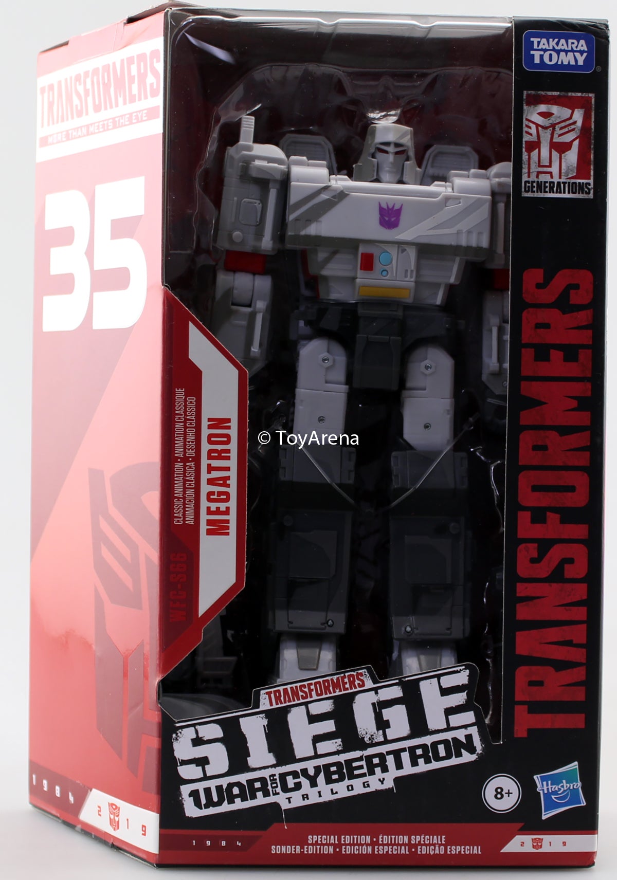Transformers War for Cybertron Siege Voyager 35th Anniversay Megatron Exclusive Action Figure
