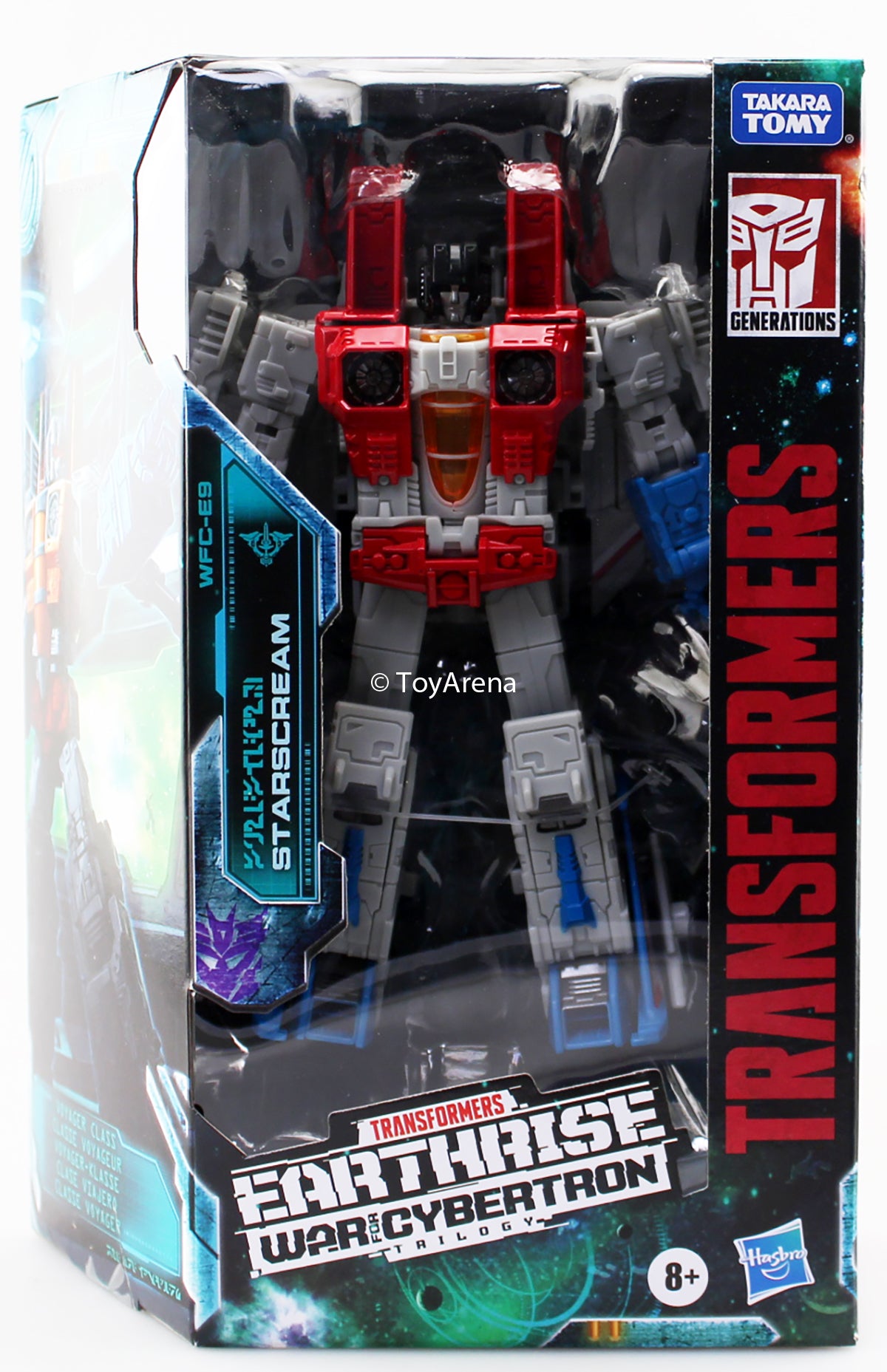 Hasbro Transformers War for Cybertron Earthrise Voyager Starscream Action Figure